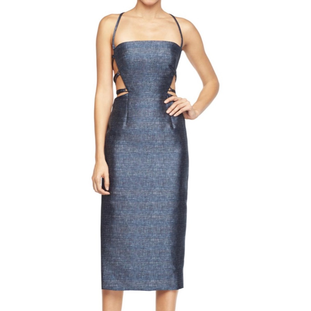 MILLY Addison Dress in black